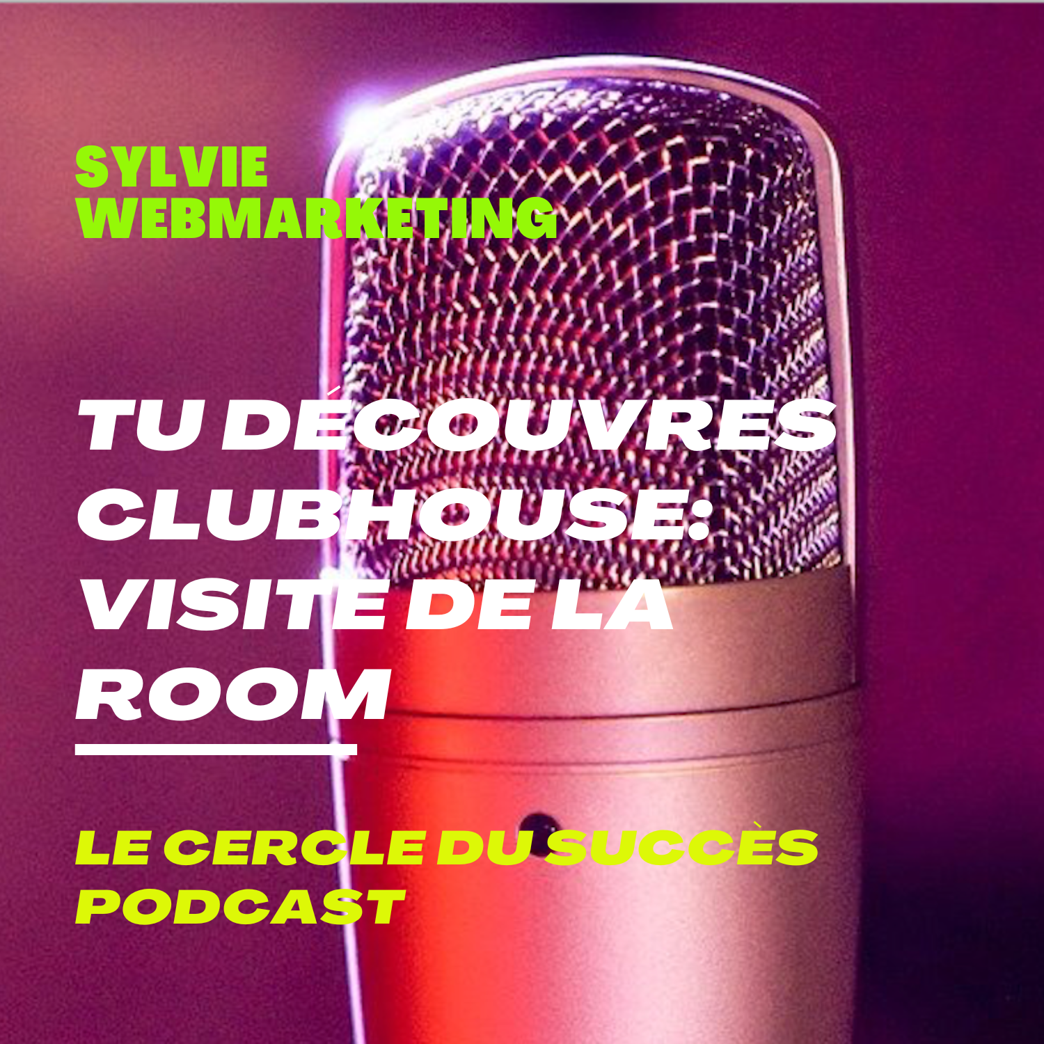 Tu découvres ClubHouse: Visite de la room